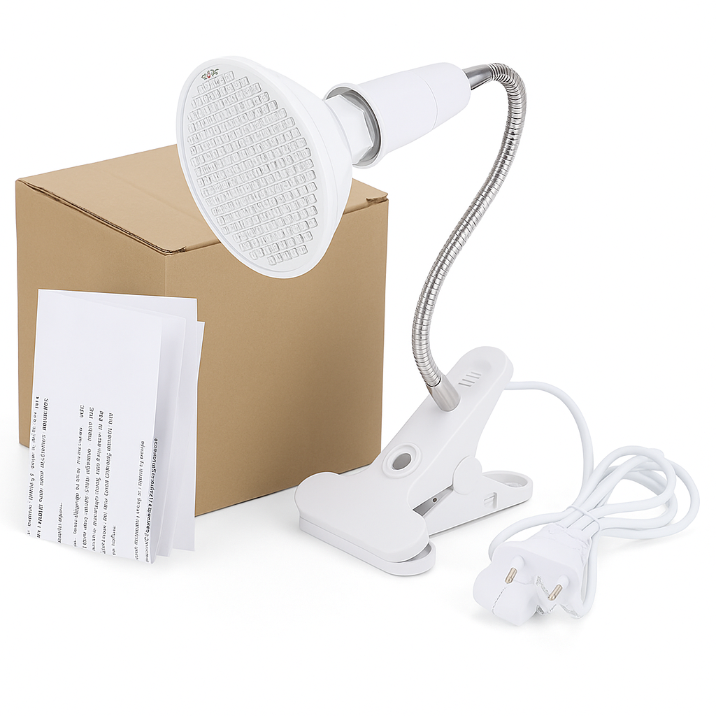 VitalGlow Red Light Therapy Lamp With 660nm And 850nm Near Infrared For Body Skin