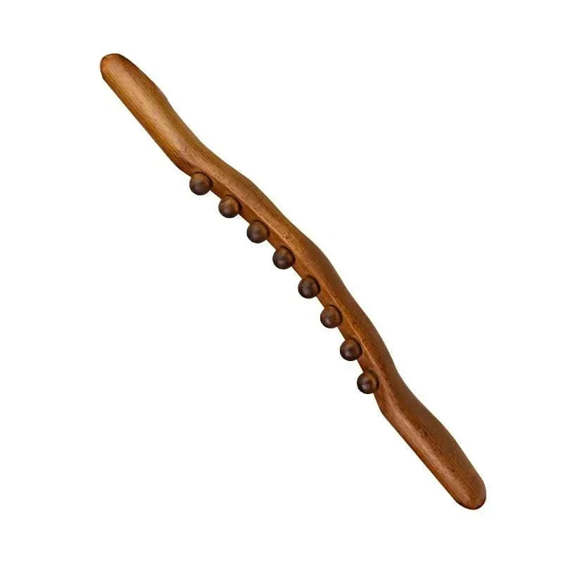 Woodora Pro Natural Wooden Gua Sha Massage Stick For Full Body Muscle Relief
