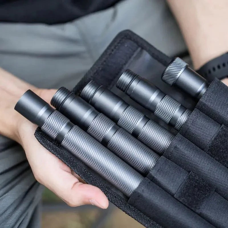 SummitPulse Multifunktionel Taktisk Vandrestav til Overlevelse og Eventyr