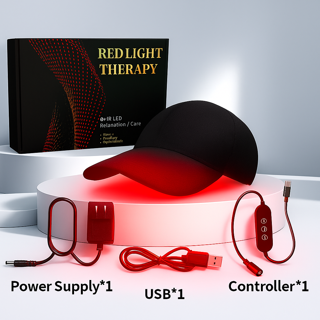 AstraHair Genvækst Laserhjelm System 150 Lysdioder 660nm 850nm