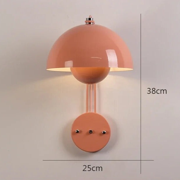 LumaBloom Mushroom Wall Light - Modern Dutch Design