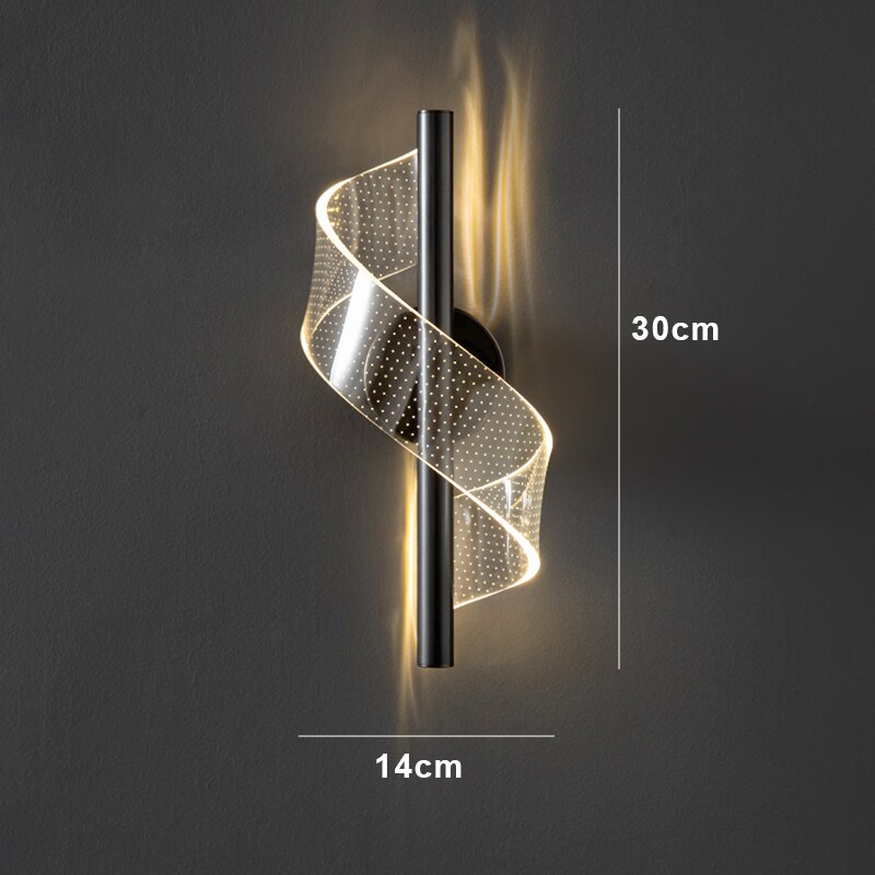 Luminara | Luxurious LED Wall Light With Glass Candelabra