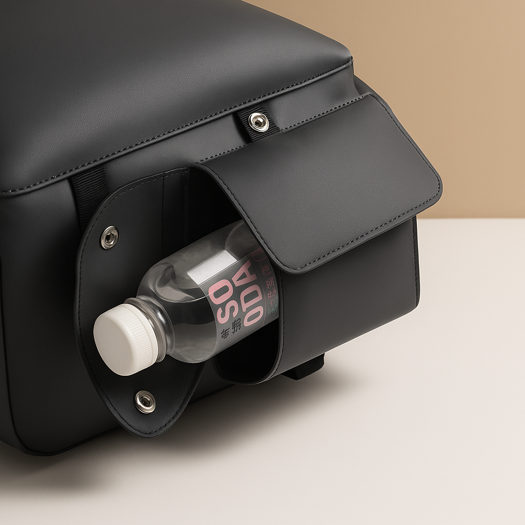 Sac à dos étanche en cuir pour ordinateur portable pour hommes NovaTrail