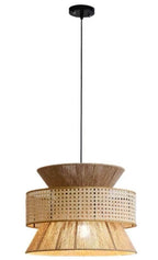 Kinari Handmade Hemp Rope Pendant Light Japanese Inspired Chandelier