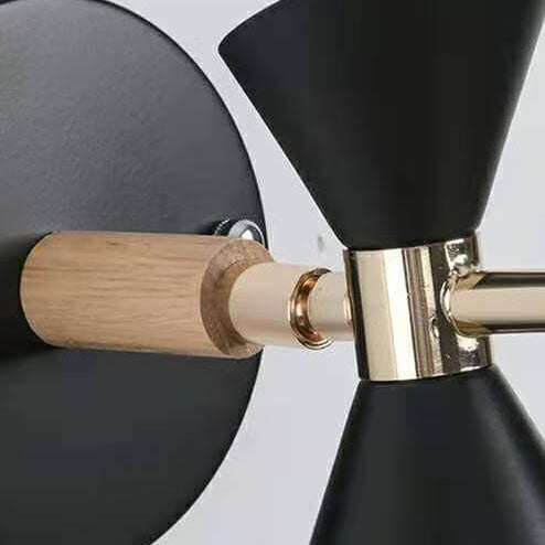 Arktis Nordic Wall Lamp With Horn Shade For Living Rooms