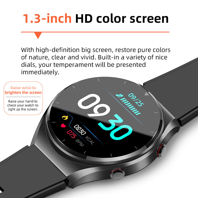 Svulp | One-Click Blood Sugar|Blood Glucose Blood Pressure ECG|ECG HRV Heart Rate Monitor Health Smart Watch