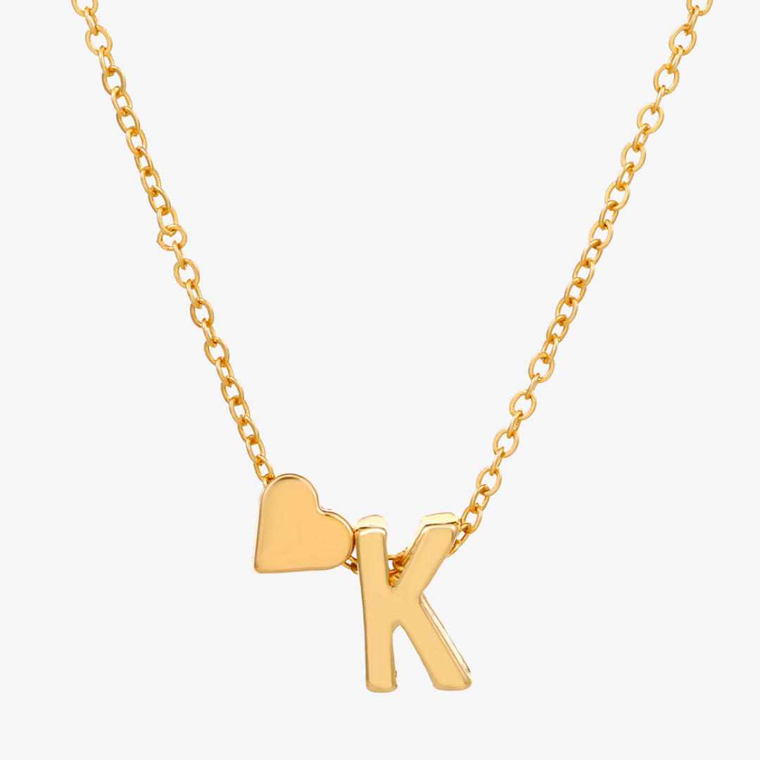 Luna Hart Initial Hanger Ketting