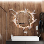 DriftGlow Water Splash LED Mirror Wall Light Waterproof