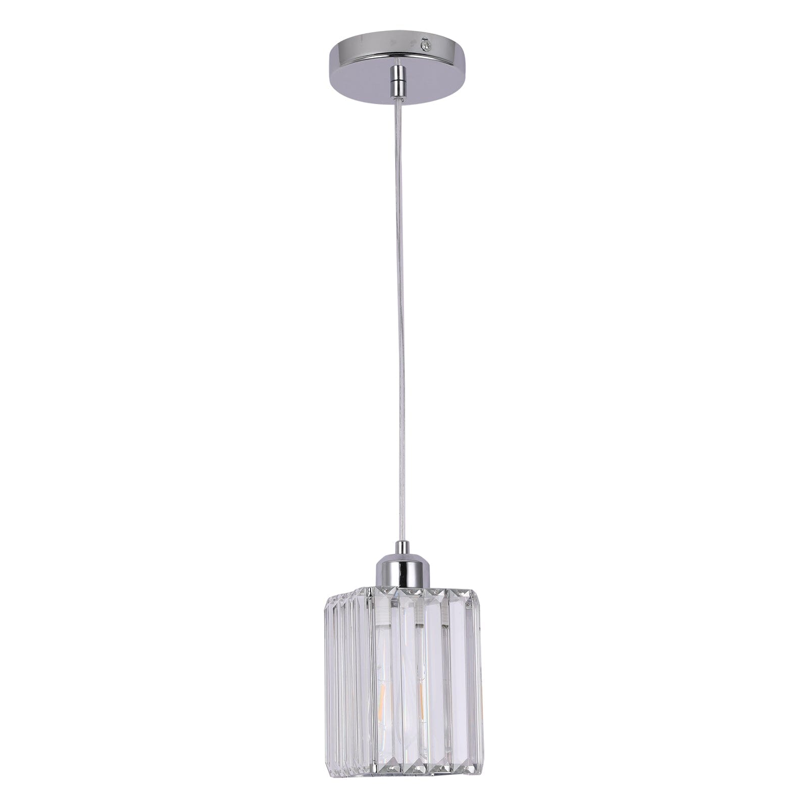 Lumistra Crystal Glass Pendant Light for Living Rooms