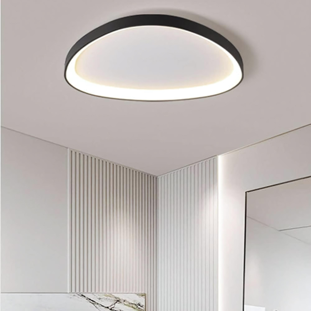 Nordly | Scandinavian LED Ceiling Lamp With Frosted Glass