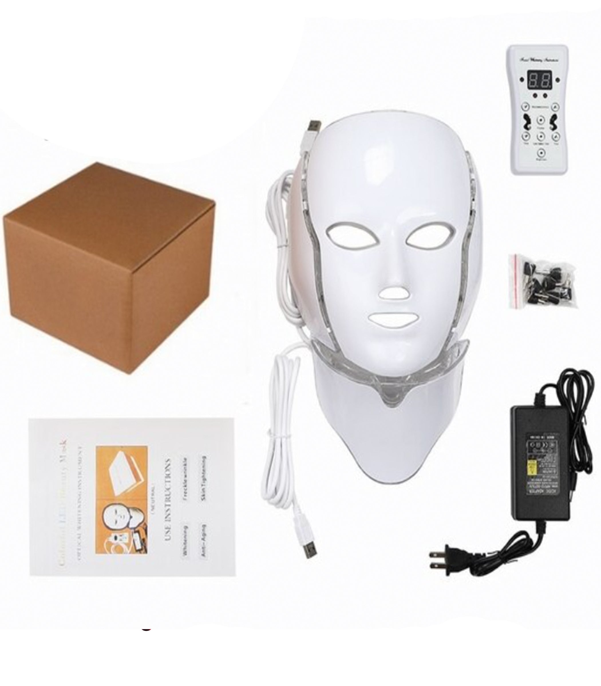 Masque à 7 couleurs LED pour vos soins de la peau, la solution ultime