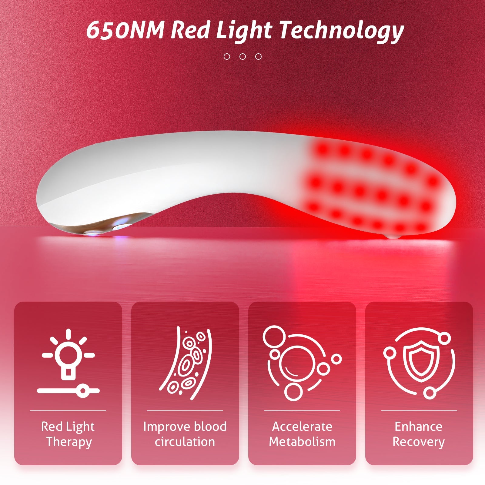 Women's Red Light Therapy Device For Intimate Health With Heating Function