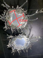 DriftGlow Water Splash LED Mirror Wall Light Waterproof