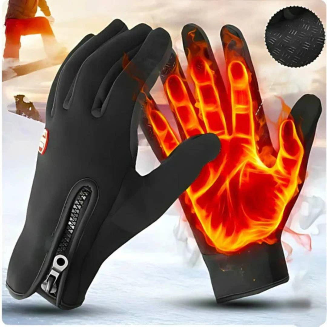 Waterproof Heated Gloves With Grip And Warmth For Touchscreen Compatibility