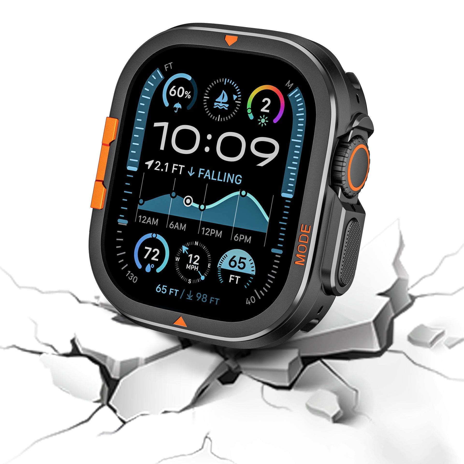 Alpine Metallgehäuse