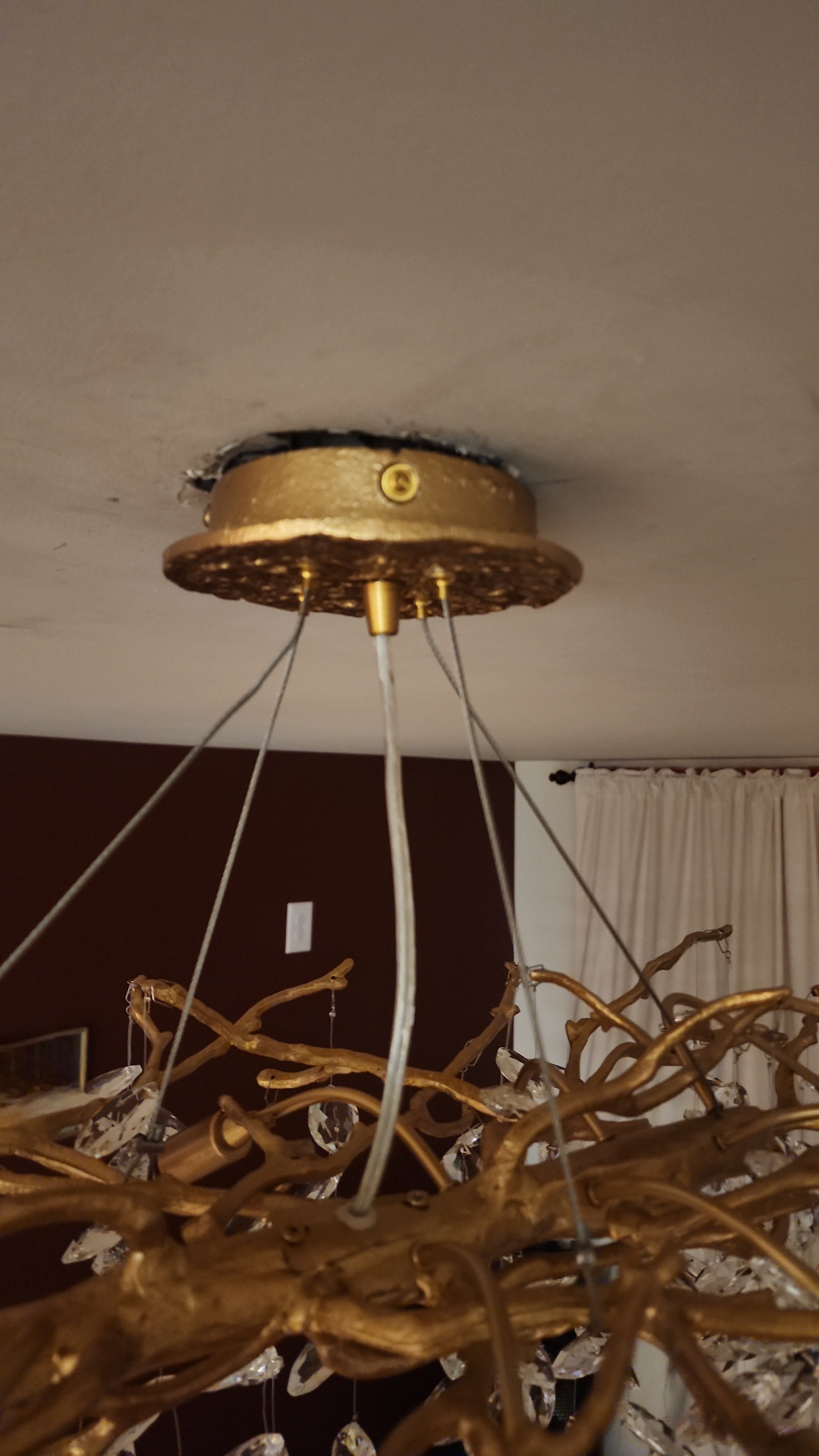 French Style Branch Crystal Chandelier For Modern Homes