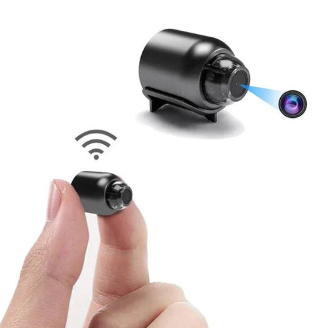 NovaGuard Mini Wireless Hidden Camera With Audio for Nanny Monitoring