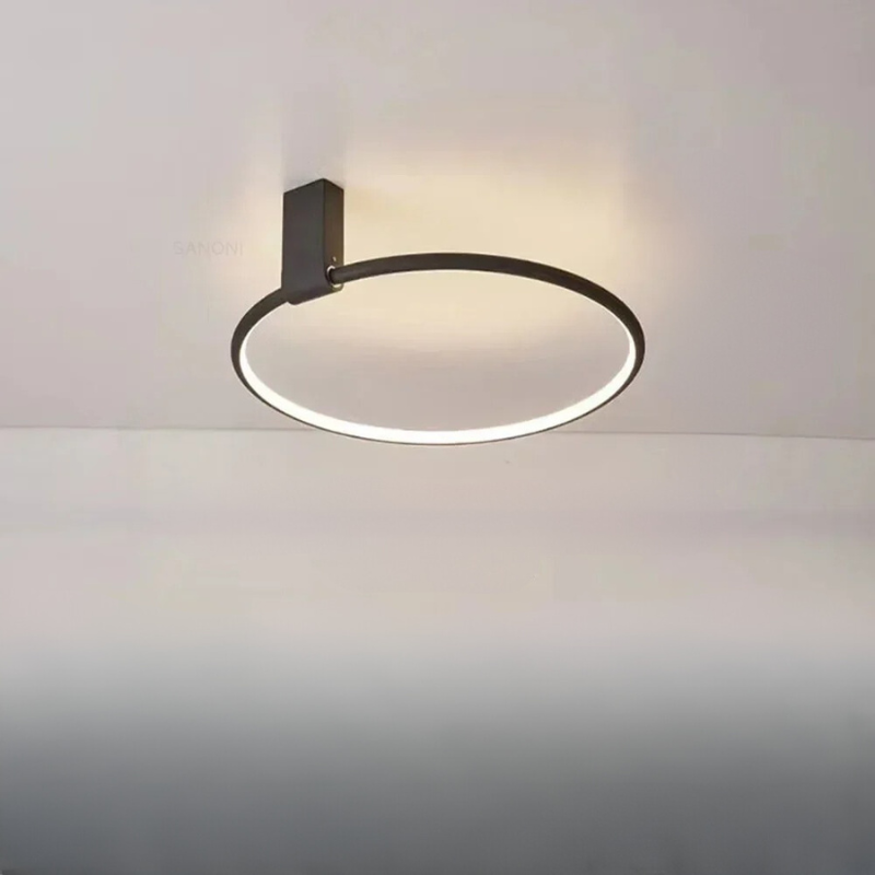 LumaCrest Sleek Modern LED Ceiling Light For Living Room
