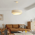 Aurelia Pleated Fabric Pendant Lamp with Soft Glow Ambience