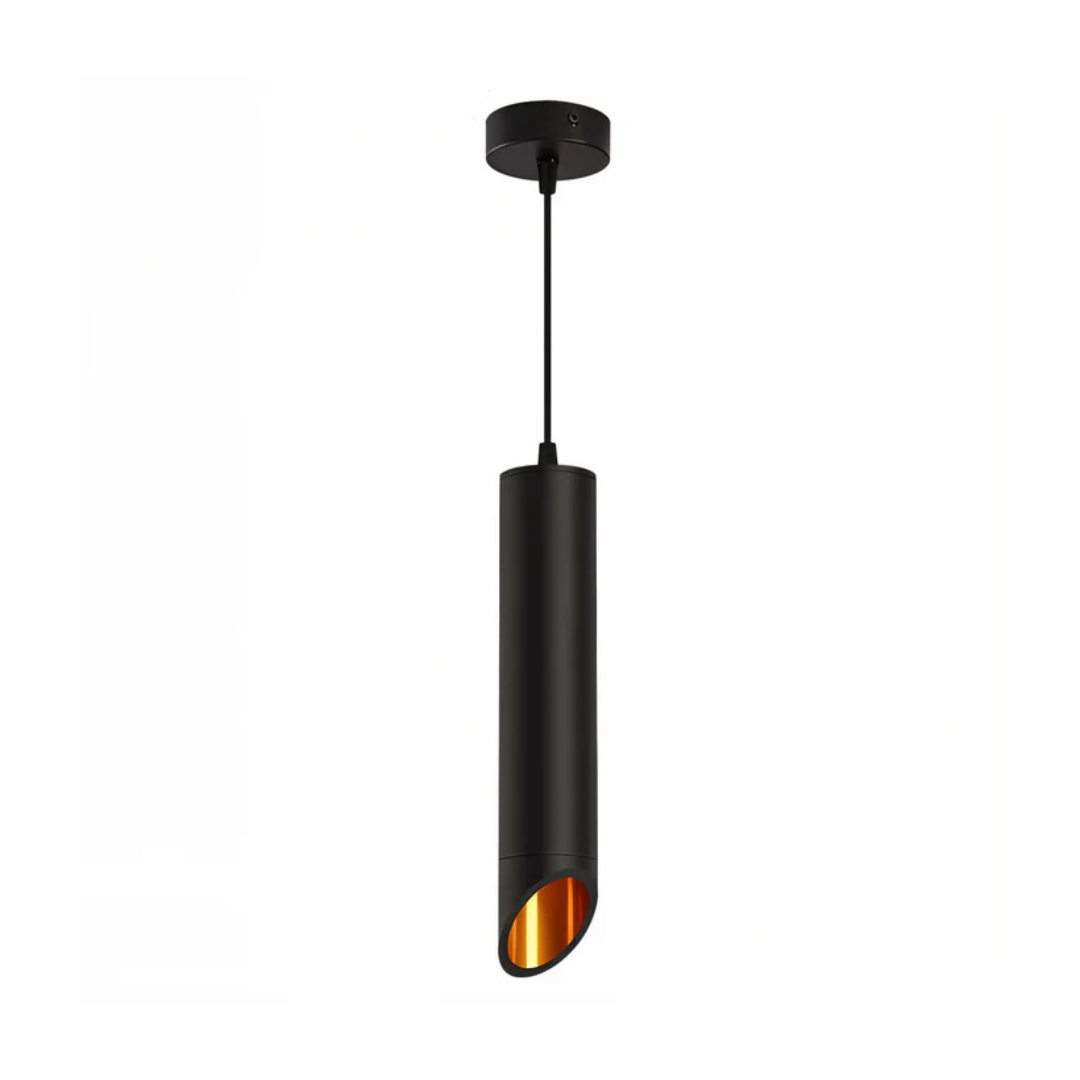 Lumenia Modern Tube Pendant Light For Dining Table Lamp