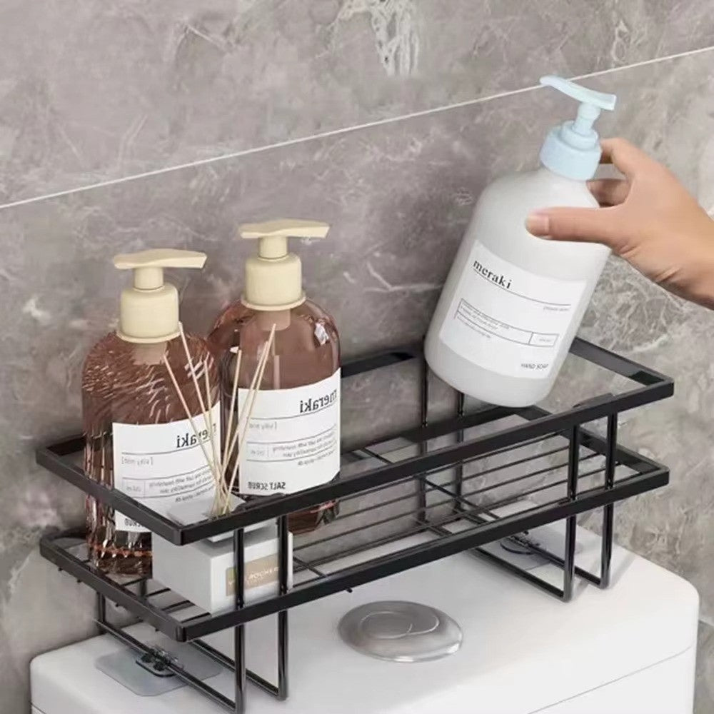 AeroRack Estante de Armazenamento para Casa de Banho Não Perfurada e Organizador Multifuncional para Casa de Banho