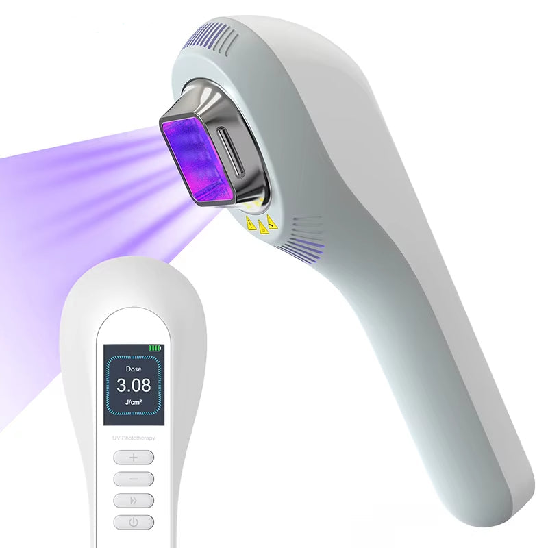 308NM UVB Phototherapy Light on The face, Neck and Limbs | Svulp