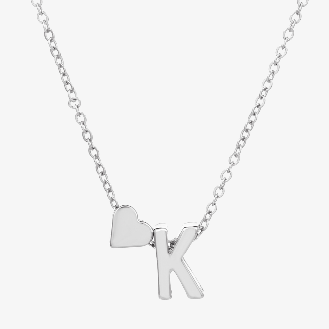 Luna Hart Initial Hanger Ketting