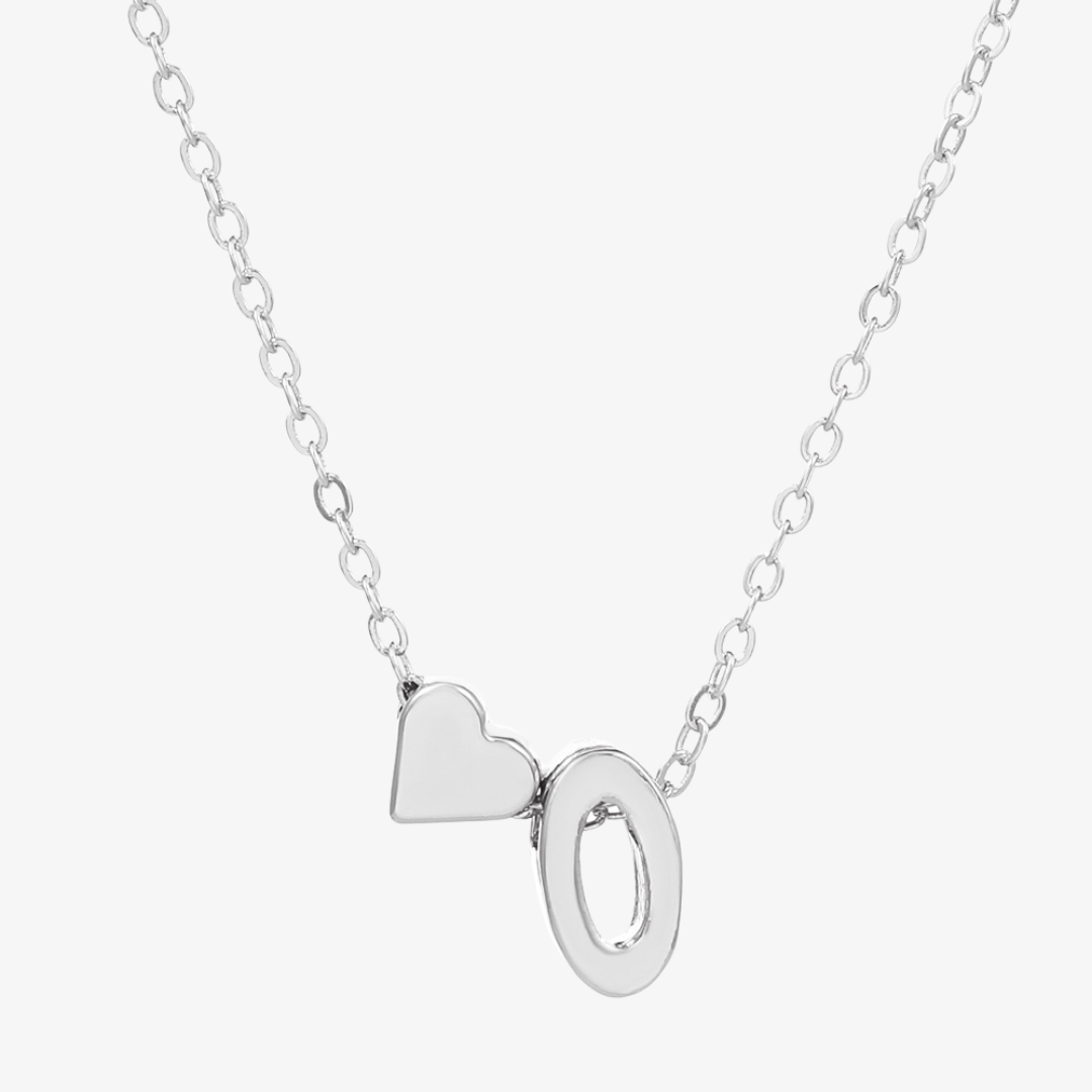 Luna Hart Initial Hanger Ketting