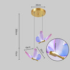 LumiWings Butterfly LED Wall Light With Easy Install