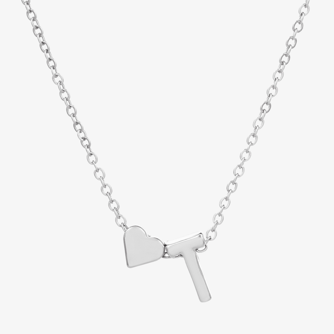 Luna Hart Initial Hanger Ketting