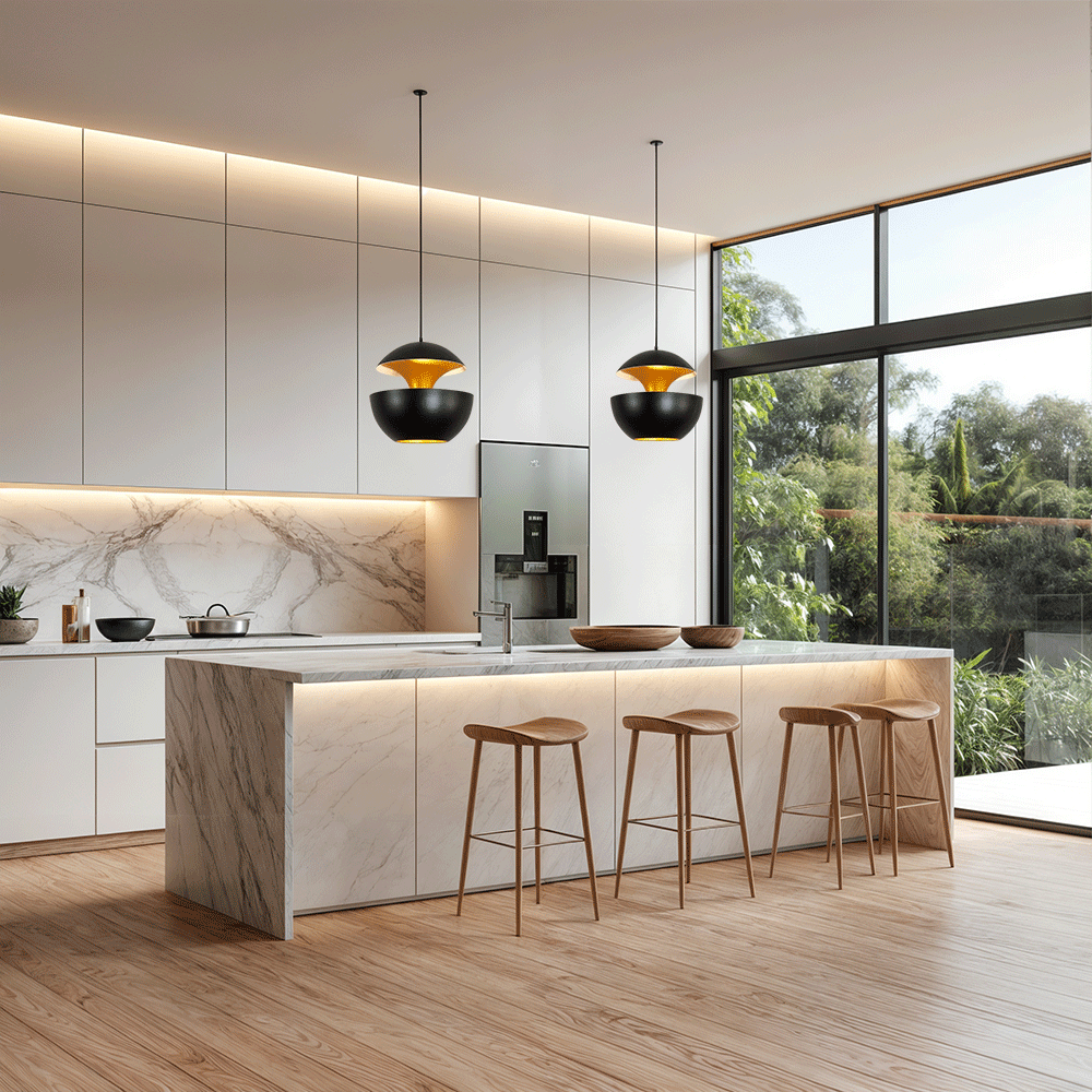 Aurexis Apple Pendant Light Aluminium Nordic Style