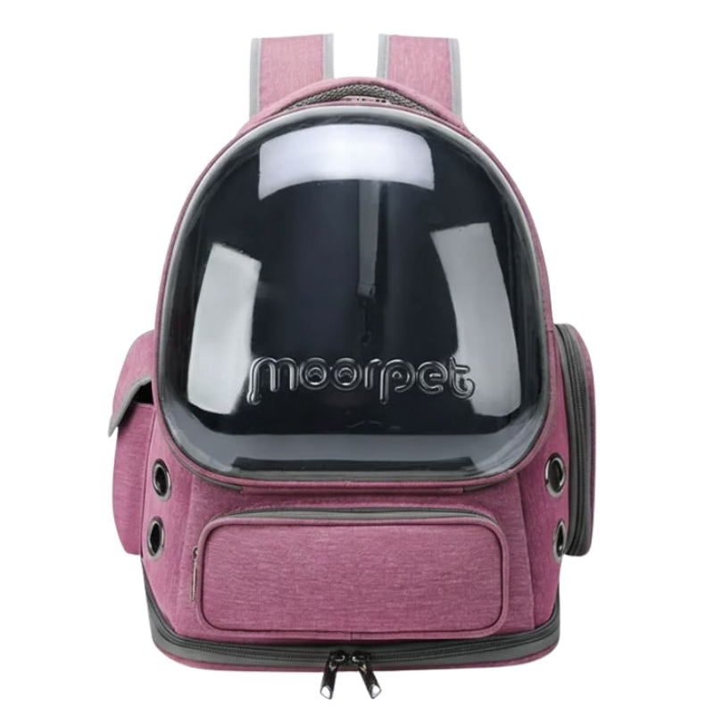 AeroPaw Atmungsaktiver Durchsichtiger Tragetaschen-Rucksack für Katzen und Kleine Hunde