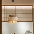 Kinari Handmade Hemp Rope Pendant Light Japanese Inspired Chandelier