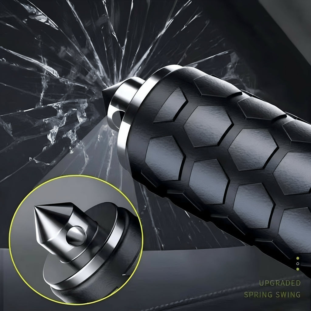 Sentinel Trek Self Defense Walking Stick with Automatic Deploy and Stability