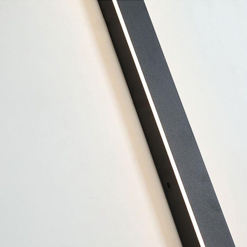 أردنت وول إضاءة حائط خارجية LED سوداء للحديقة والممر