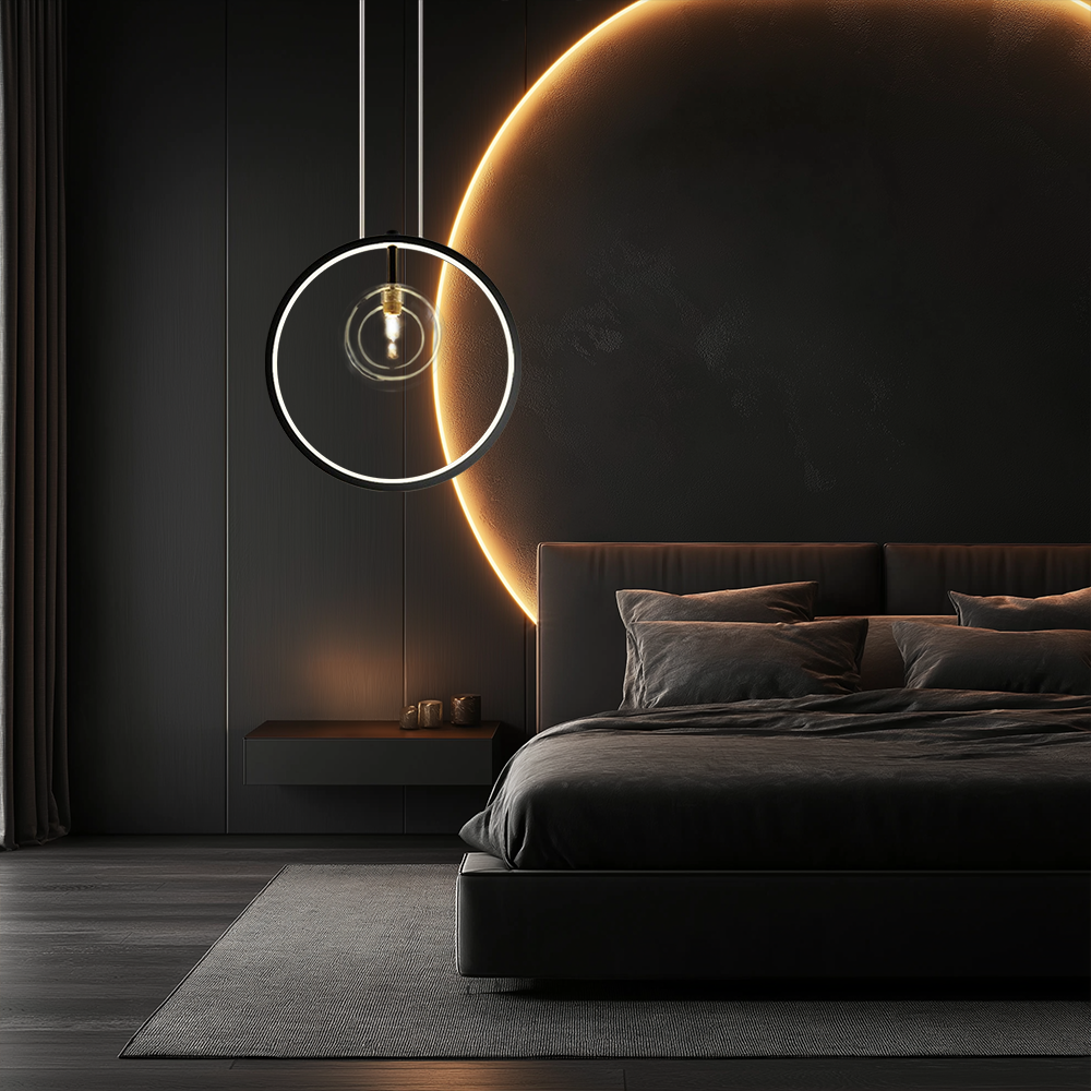 Luminette Glass Globe Pendant Light for Modern Kitchens