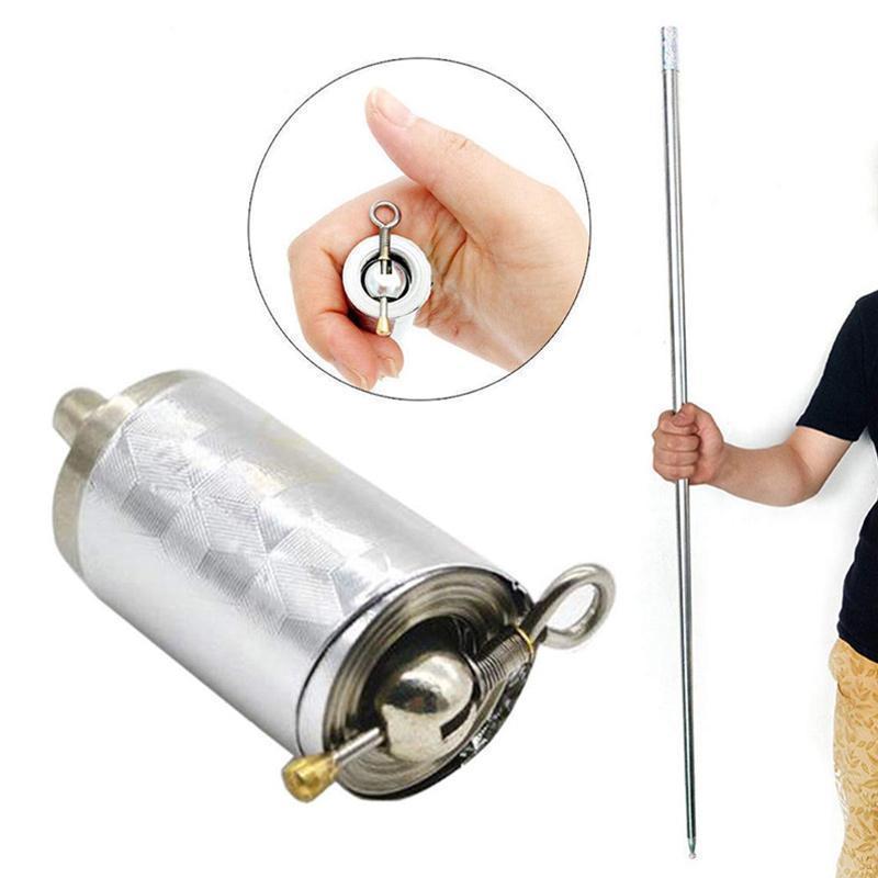 Compact Metal Rod for Self Defense and Magic Tricks