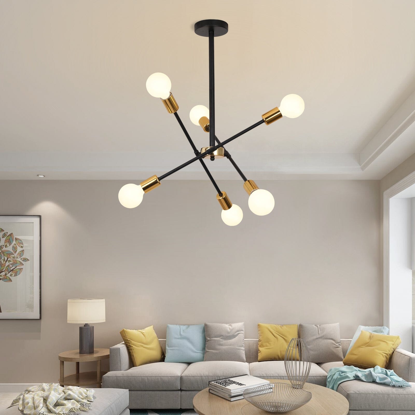 Nordic Iron Wall Light by Novis | Semi-Flush Mount 90-260V