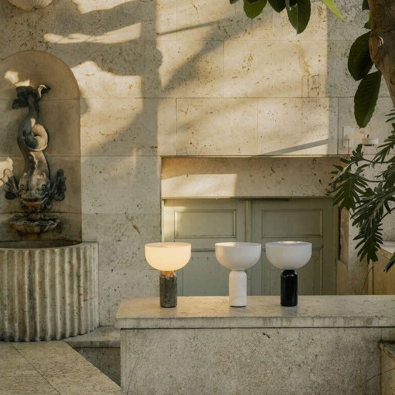 Aurelio Marble Table Lamp With Elegant Base And Warm Glow