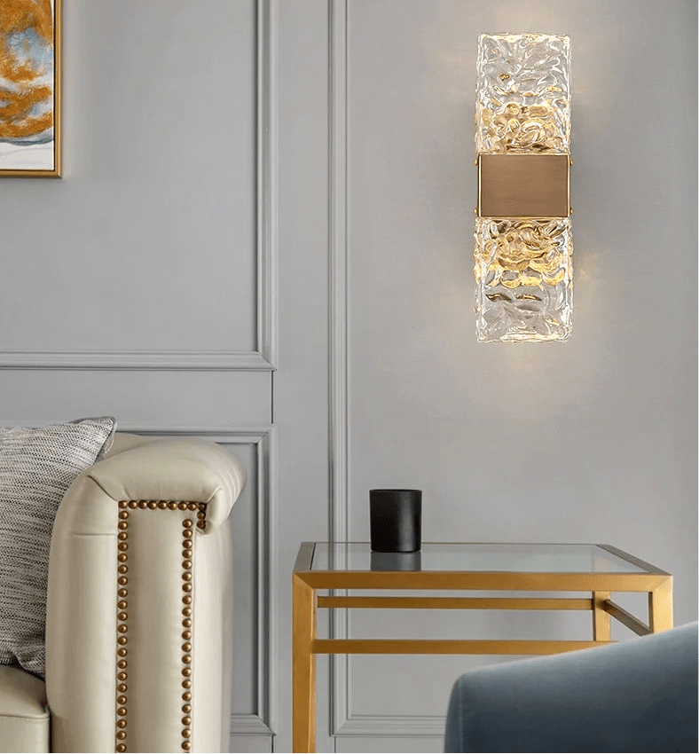 Aurelia Crest Wall Lamp Ambient Handcrafted Lighting