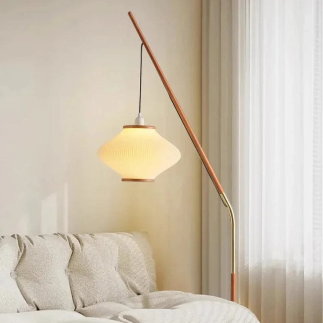 Tharlen | Lampe sur pied de style médiéval pour une ambiance chaleureuse