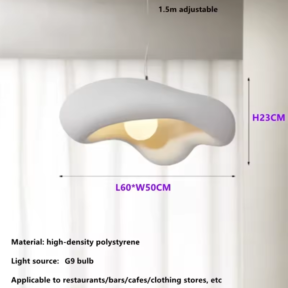 Aelindra | Wabi Sabi északi LED függeszték hálószobába és kávézóba