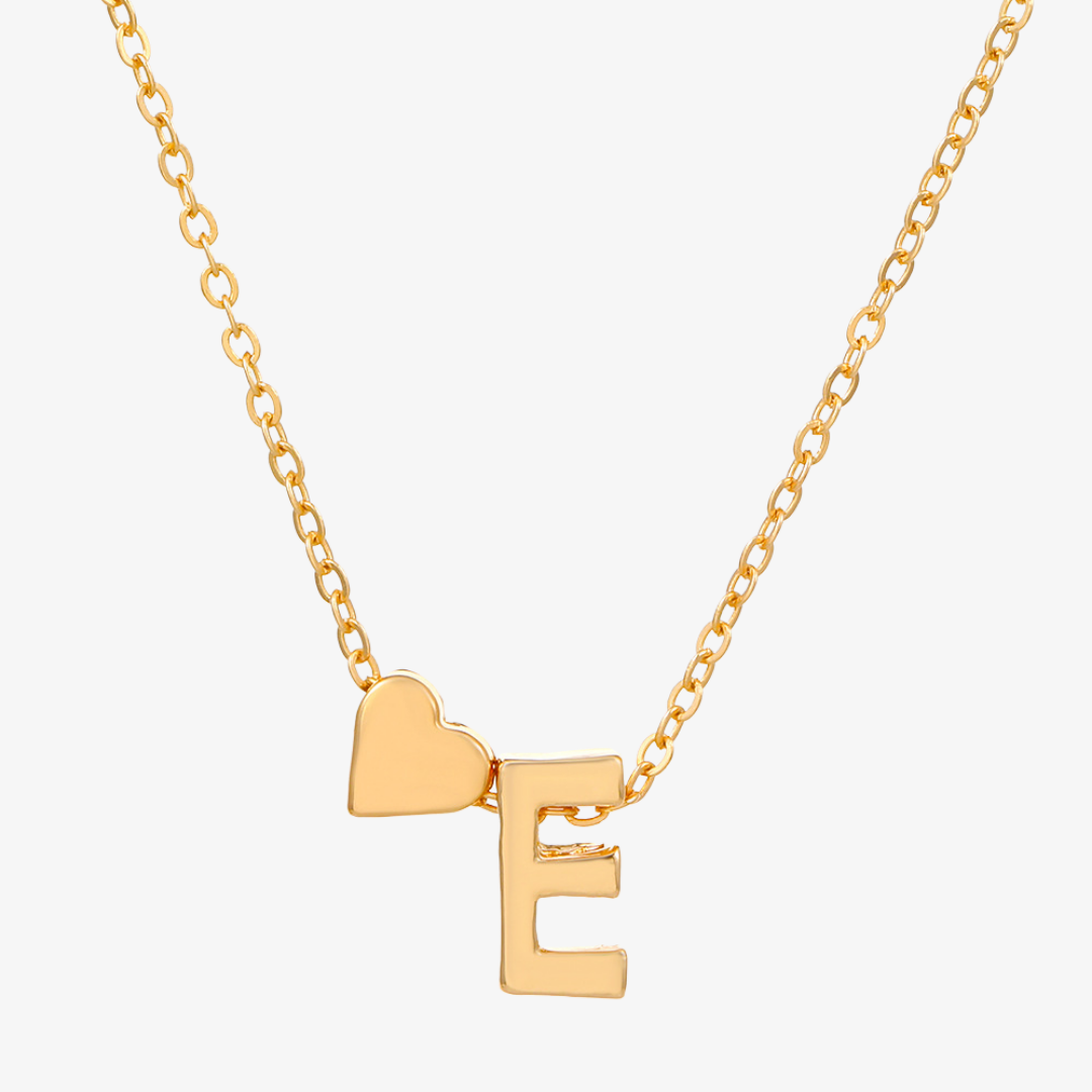 Luna Hart Initial Hanger Ketting