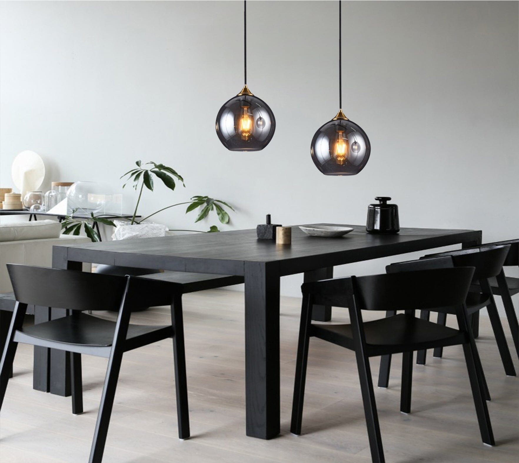 Luminária de Suspensão em Vidro Aurelia | Brilho Moderno Rústico e Aconchegante