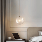 Arden Nordic Glass Orb Pendant Lights by Linvale Studio