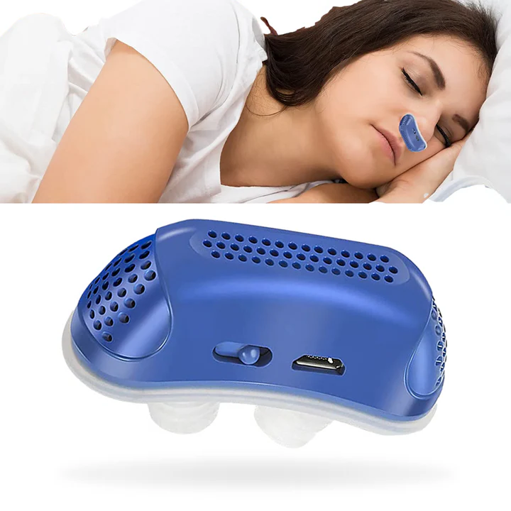 Travel Friendly Micro CPAP Device For Sleep Apnea And Snoring Relief