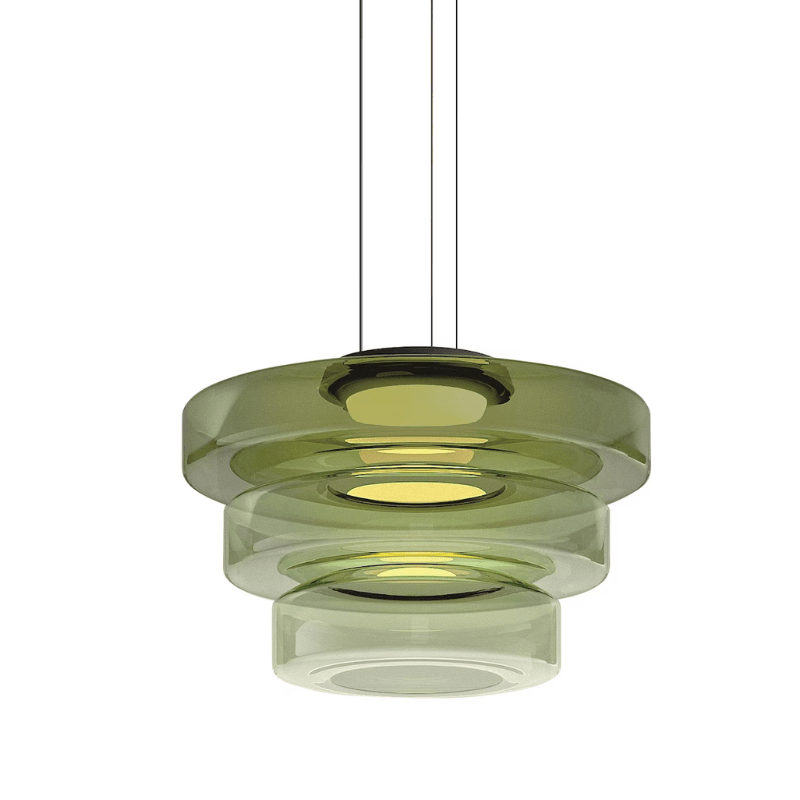 Lysfjord Glass Pendant Light With Soft Ambient Glow LED