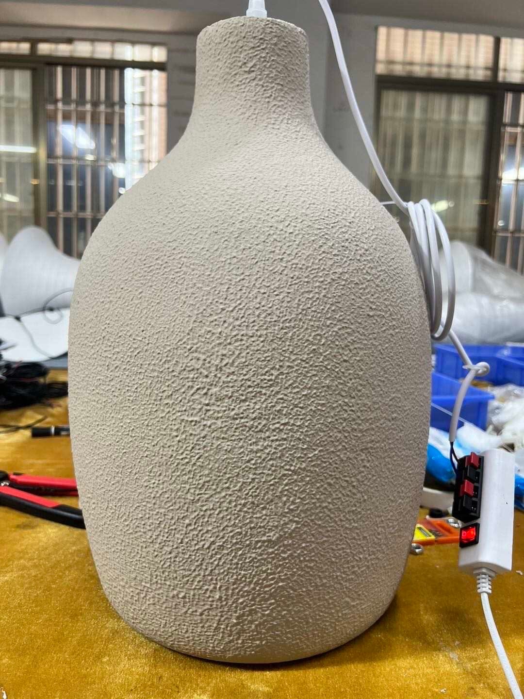 Aeris Wasabi Japandi hengelamper med varmt lys