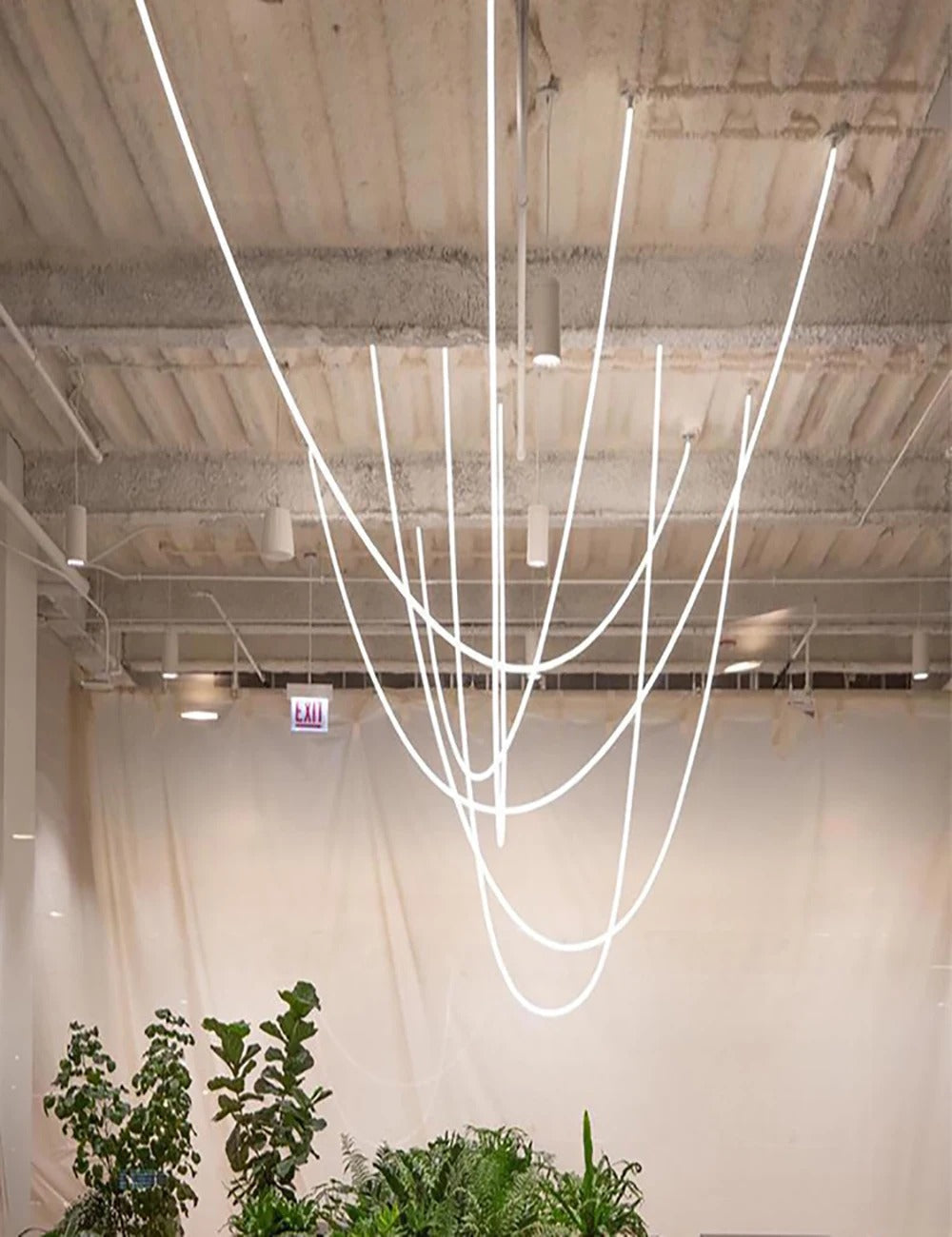 AstraLoop Függeszték Rugalmas LED Hurokcsövekkel