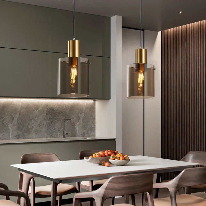 Aurelia üveg függesztékek a hangulatos vintage fényért